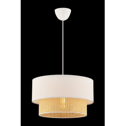 ECHO pendellampe 1xE27/60W/230V creme/beige