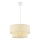 ECHO pendellampe 1xE27/60W/230V creme