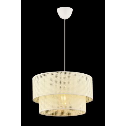 ECHO pendellampe 1xE27/60W/230V creme