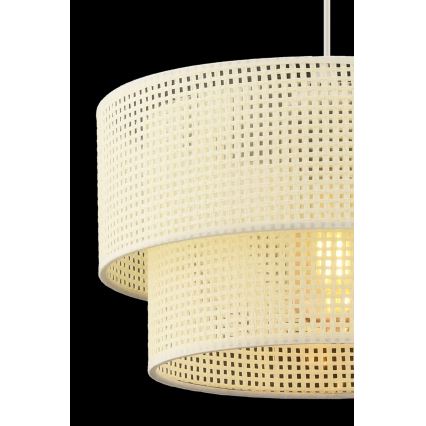 ECHO pendellampe 1xE27/60W/230V creme