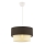 ECHO taklampa 1xE27/60W/230V brun/kram