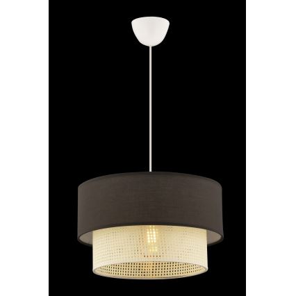 ECHO taklampa 1xE27/60W/230V brun/kram