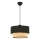 ECHO taklampa 1xE27/60W/230V svart/beige