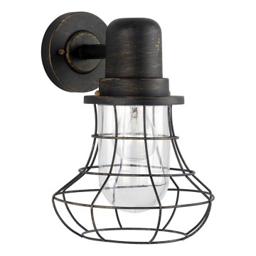 Eco-Belysning - Vägglampa för utomhusbruk BIRD 1xE27/60W/230V IP44