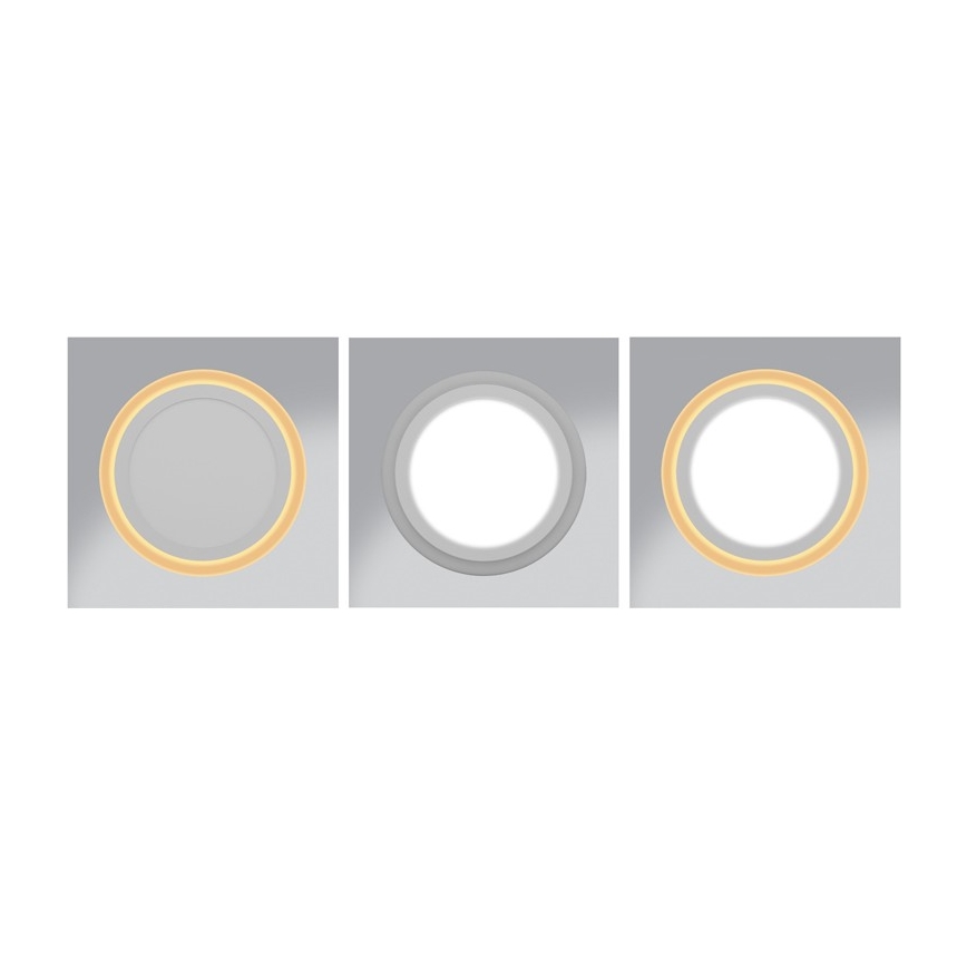 Ecolite DUO-R18W - LED Hängande Takbelysning DUO LED/18W/230V + LED/6W