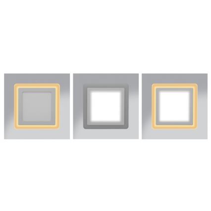 Ecolite DUO-S6W - LED Hängande Takbelysning DUO LED/6W/230V + LED/3W