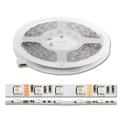 LED RGB ljusslinga 5 m LED/72W/230V + fjärrkontroll