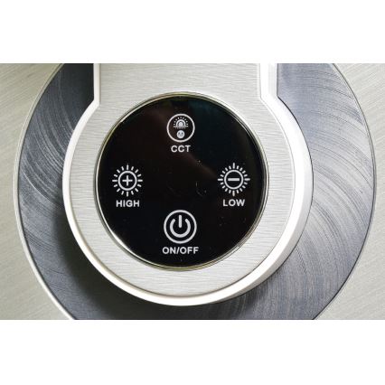 LED ljusreglerad bordslampa touch LIMA LED/8W/230V USB silver