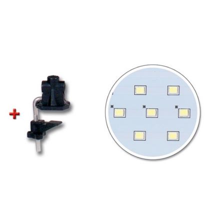Ecolite LBL1207-BI - LED Dimbar Bordslampa MATRIX LED/10W/230V