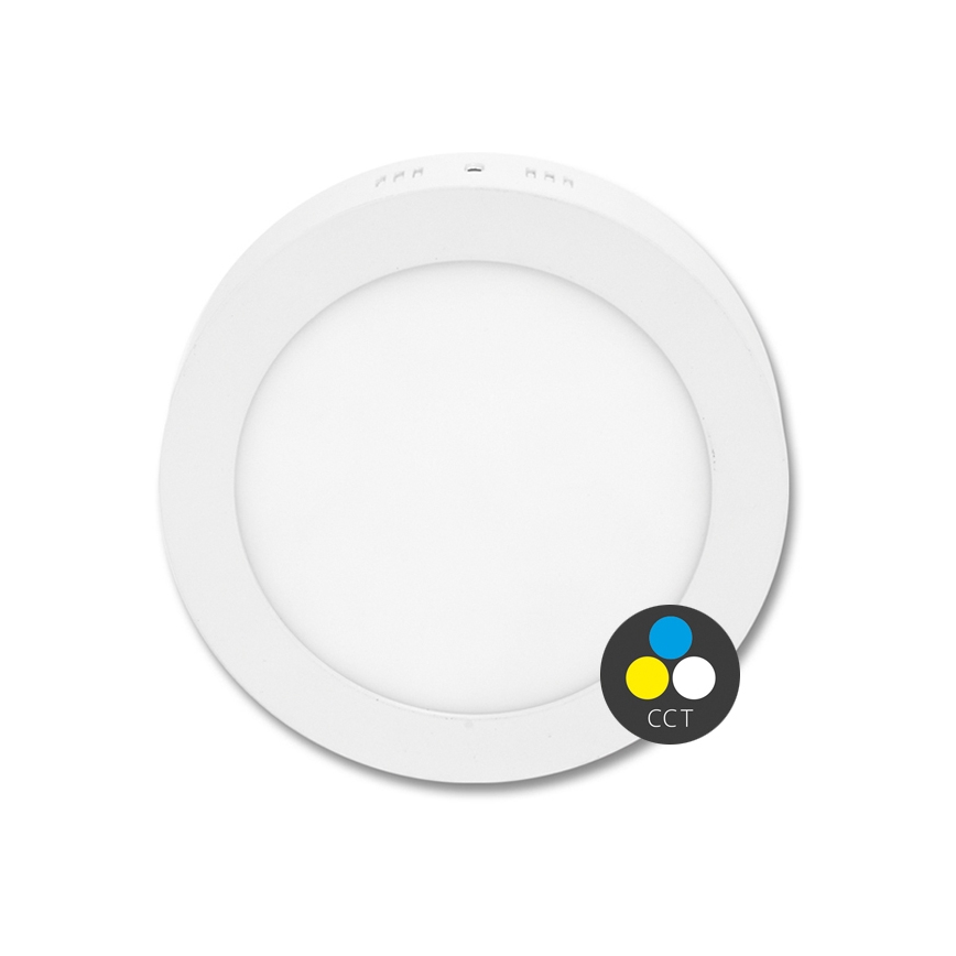 LED taklampa LADA LED/25W/230V 3000/4000/6000K diameter 30 cm vit