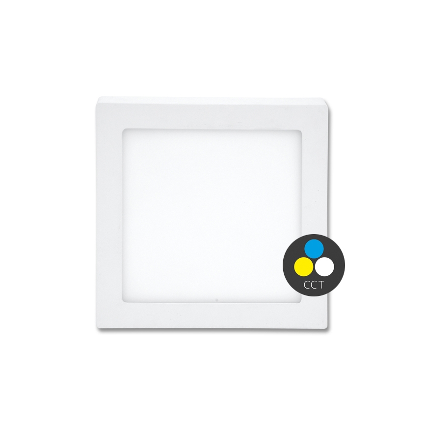 LED Taklampa RAFA LED/12W/230V 3000/4000/6000K 17x17 cm vit