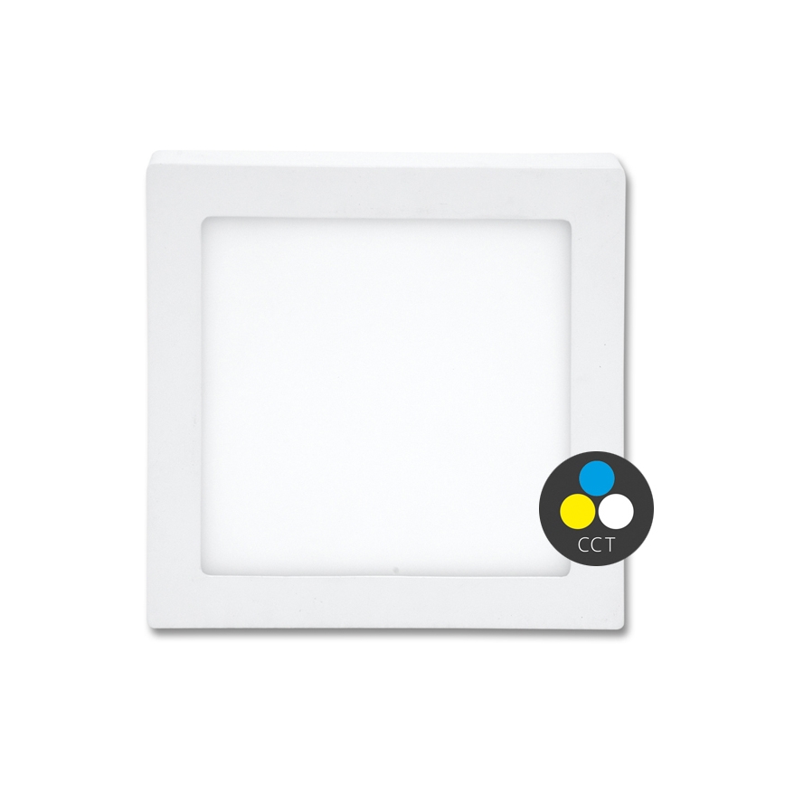 LED taklampa RAFA LED/18W/230V 3000/4000/6000K 22x22 cm vit