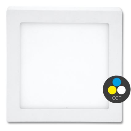 LED taklampa RAFA LED/25W/230V 3000/4000/6000K 30x30 cm vit