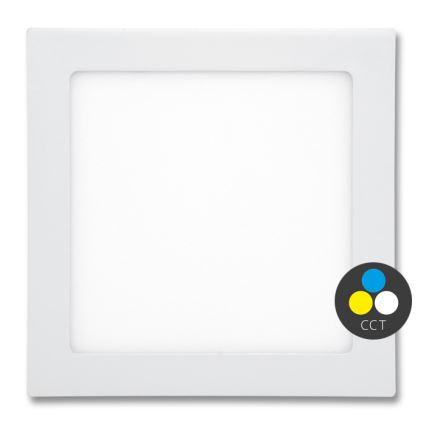 Infälld LED badrumsbelysning RAFA LED/25W/230V 3000/4000/6000K 30x30 cm IP44 vit