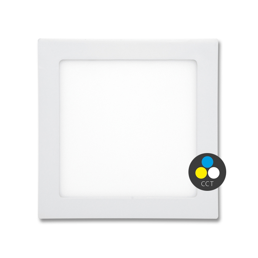 Infälld LED badrumsbelysning RAFA LED/25W/230V 3000/4000/6000K 30x30 cm IP44 vit