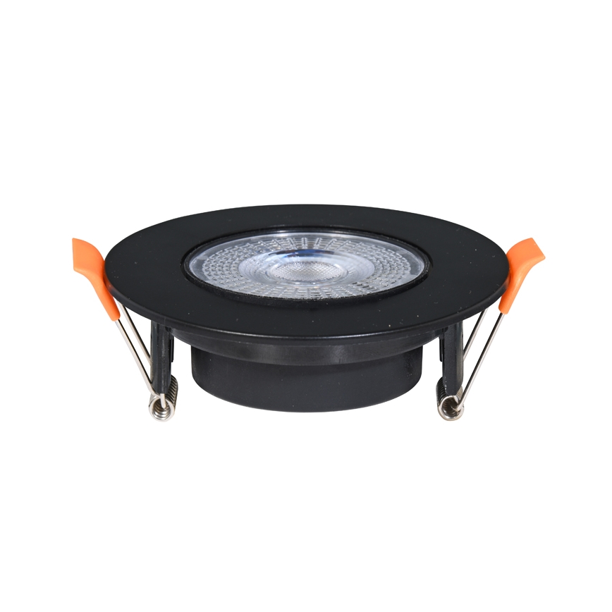 LED Dimbar infälld belysning ZITA LED/3/5/7W/230V 3000/4000/6000K diameter 9 cm svart