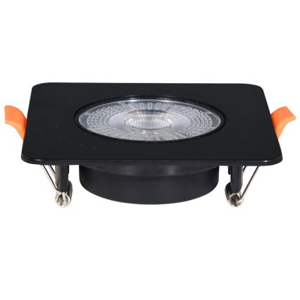 LED Dimbar infälld belysning KENT LED/3/5/7W/230V3000/4000/6000K 9x9 cm svart
