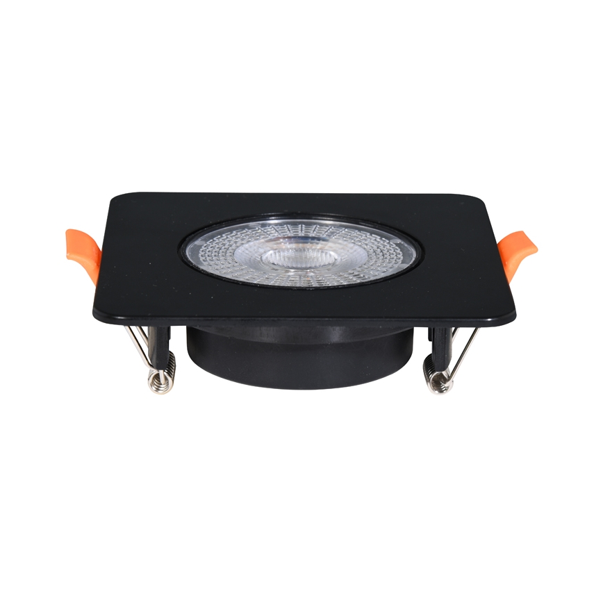 LED Dimbar infälld belysning KENT LED/3/5/7W/230V3000/4000/6000K 9x9 cm svart