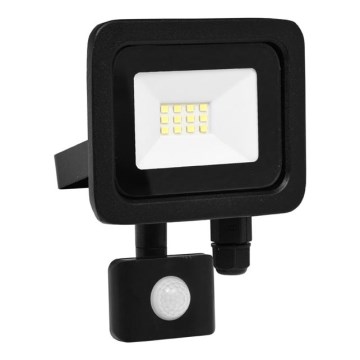 Ecolite RLED48WL-10W/PIR - LED Strålkastare stjärna med sensor LED/10W/230V IP44