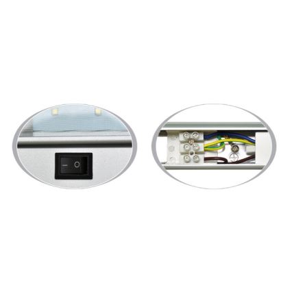 Ecolite TL2016-42SMD/10W - LED köksbelysning bänk GANYS LED/10W/230V