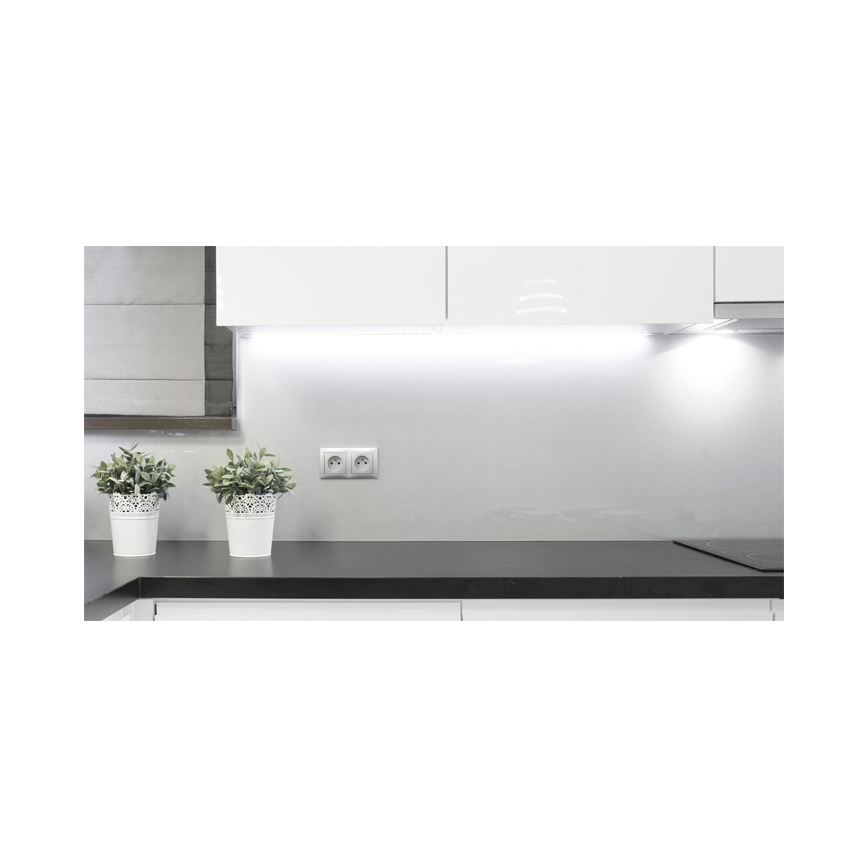 LED lampa för undersidan av köksskåp GANYS LED/15W/230V