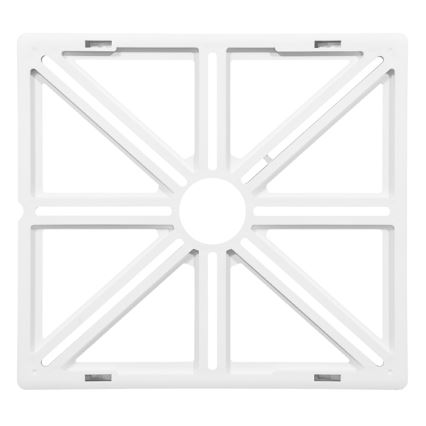 LED taklampa TERY LED/32W/230V 3000/4000/6000K 40x40 cm IP40 vit