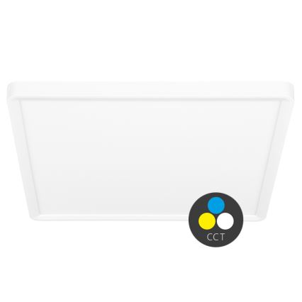 LED taklampa TERY LED/40W/230V 3000/4000/6000K 50x50 cm IP40 vit