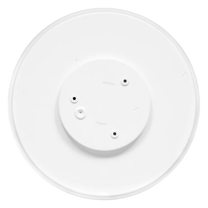LED taklampa för badrum LIRA LED/12W/230V 4000K diameter 25 cm IP44 svart