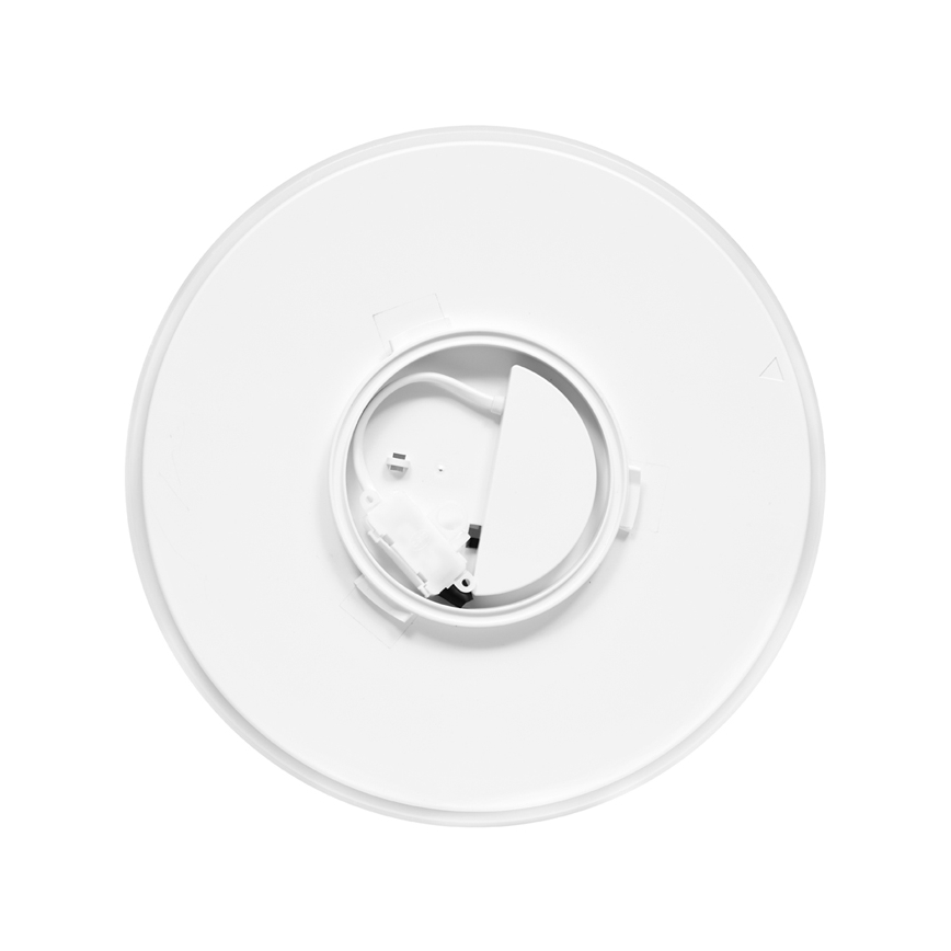 LED taklampa för badrum LIRA LED/12W/230V 4000K diameter 25 cm IP44 svart
