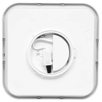 LED taklampa för badrum LUKY LED/12W/230V 4000K 25x25 cm IP44 vit