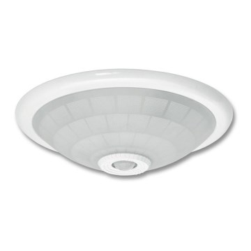 Ecolite WHST78-BI - Takbelysning med sensor VERA 2xE27/60W/230V