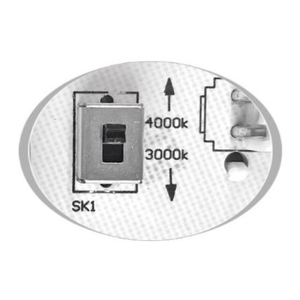 LED taklampa för utomhusbruk MARTIN LED/15W/230V 3000/4000K diameter 30 cm IP65 vit