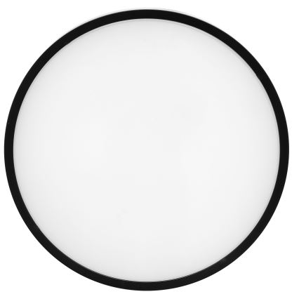 LED taklampa för utomhusbruk med sensor MARTIN LED/15W/230V 3000/4000K diameter 30 cm IP65 svart