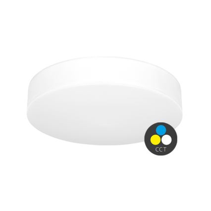 LED taklampa för badrum MAKARON LED/24W/230V 3000/4000/6000K diameter 30 cm IP44 vit