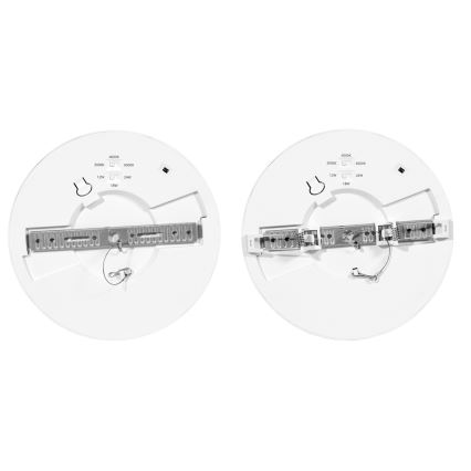 LED ljusreglerad panel med sensor LEXA LED/12/18/24W/230V 3000/4000/6000K diameter 30 cm vit