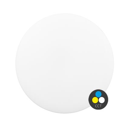LED taklampa för badrum DISK LED/12W/230V 3000/4000/6500K diameter 23 cm IP44 vit