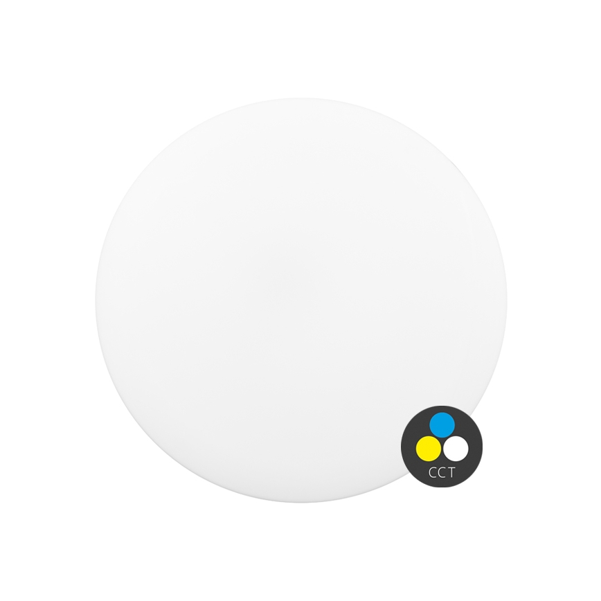 LED taklampa för badrum DISK LED/24W/230V 3000/4000/6500K diameter 38 cm IP44 vit
