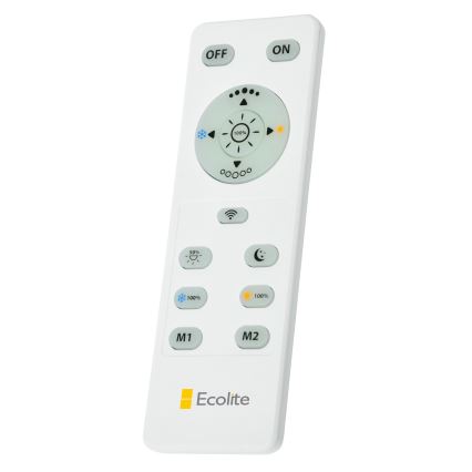 Ecolite WZSD-25W/LED - LED Dimbar Takbelysning DIAMANT LED/25W/230V + Fjärrkontroll