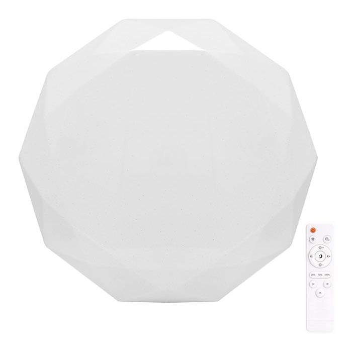 Ecolite WZSD-50W/LED - LED Dimbar Takbelysning DIAMANT LED/50W/230V + Fjärrkontroll