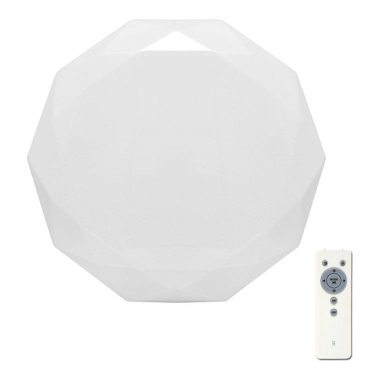 Ecolite WZSD-80/80W/LED - LED Dimbar Takbelysning DIAMANT LED/80W/230V + Fjärrkontroll