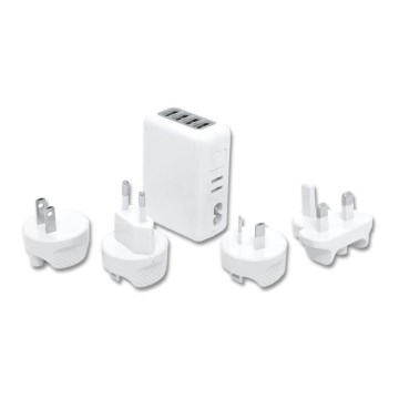 Ecolite XJ4U-USB - Reseadapter 4xUSB