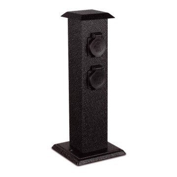 Ecolite XSMM-204F - Utomhus Uttag pollare belysning 4Z IP44