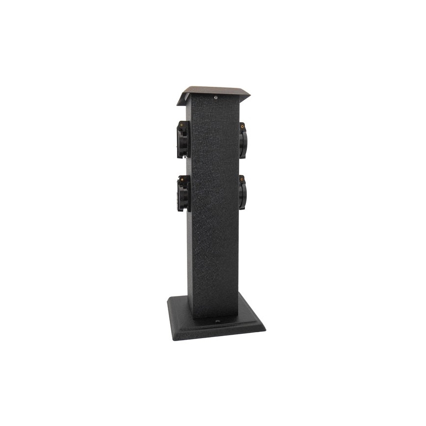 Ecolite XSMM-204F - Utomhus Uttag pollare belysning 4Z IP44