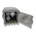 Ecolite XSTA-222GT - Utomhus Uttag pollare belysning med en timer 2Z IP44