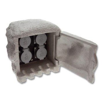 Ecolite XSTA-224G - Utomhus hylskolonn 4Z IP44