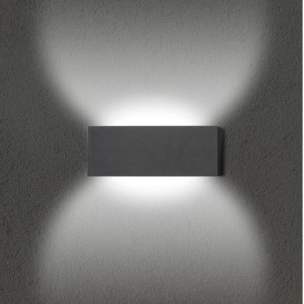 LED vägglampa för utomhusbruk OSKAR LED/12W/230V 4000K IP54
