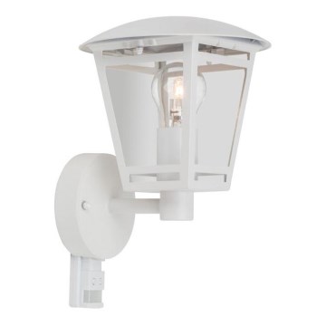 Ecolite Z1503S-BI - Utomhus Väggbelysning med sensor