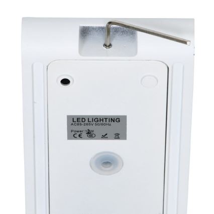 LED vägglampa för utomhusbruk BRICK 2xLED/6W/230V 3000/4000/6500K IP65 vit