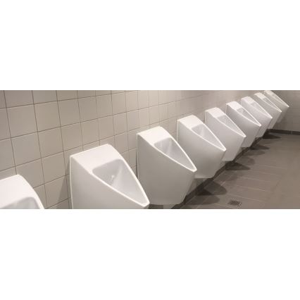 EcoStep 30011 - Vattenfri pissoar P1.1 keramik/vit