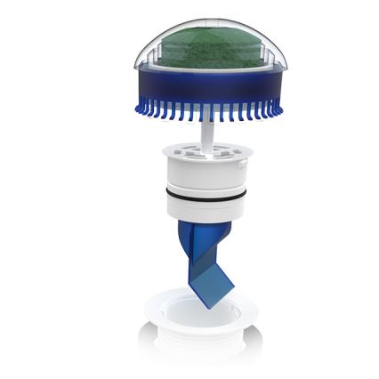 EcoStep 30011 - Vattenfri pissoar P1.1 keramik/vit